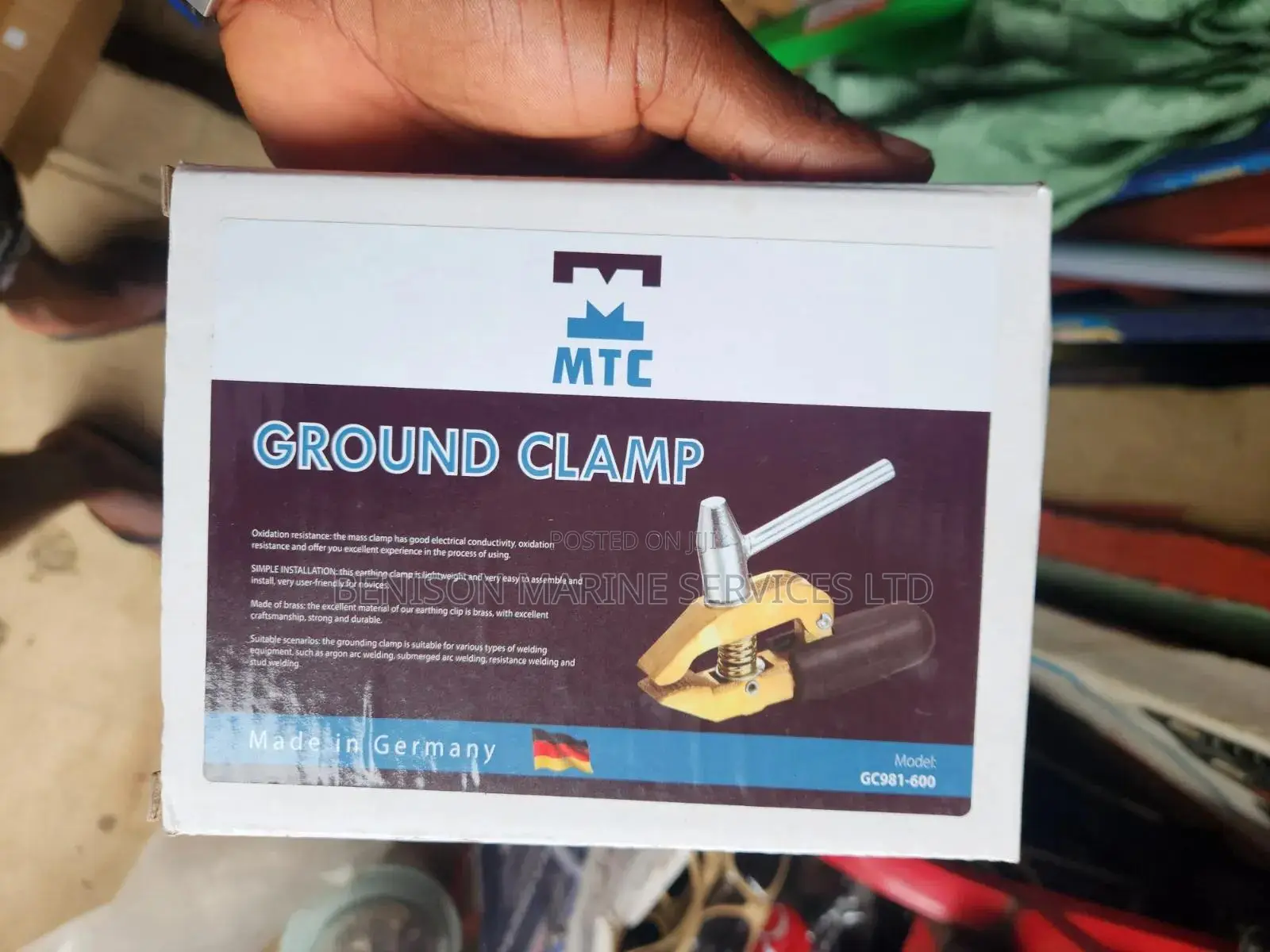 Ground/Earth Clamp