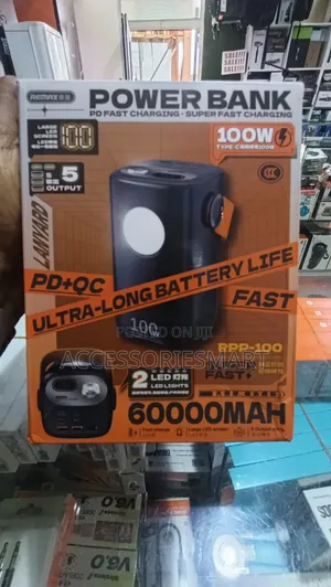 REMAX RPP-100 60000mAh 100W Fast Charging Power Bank
