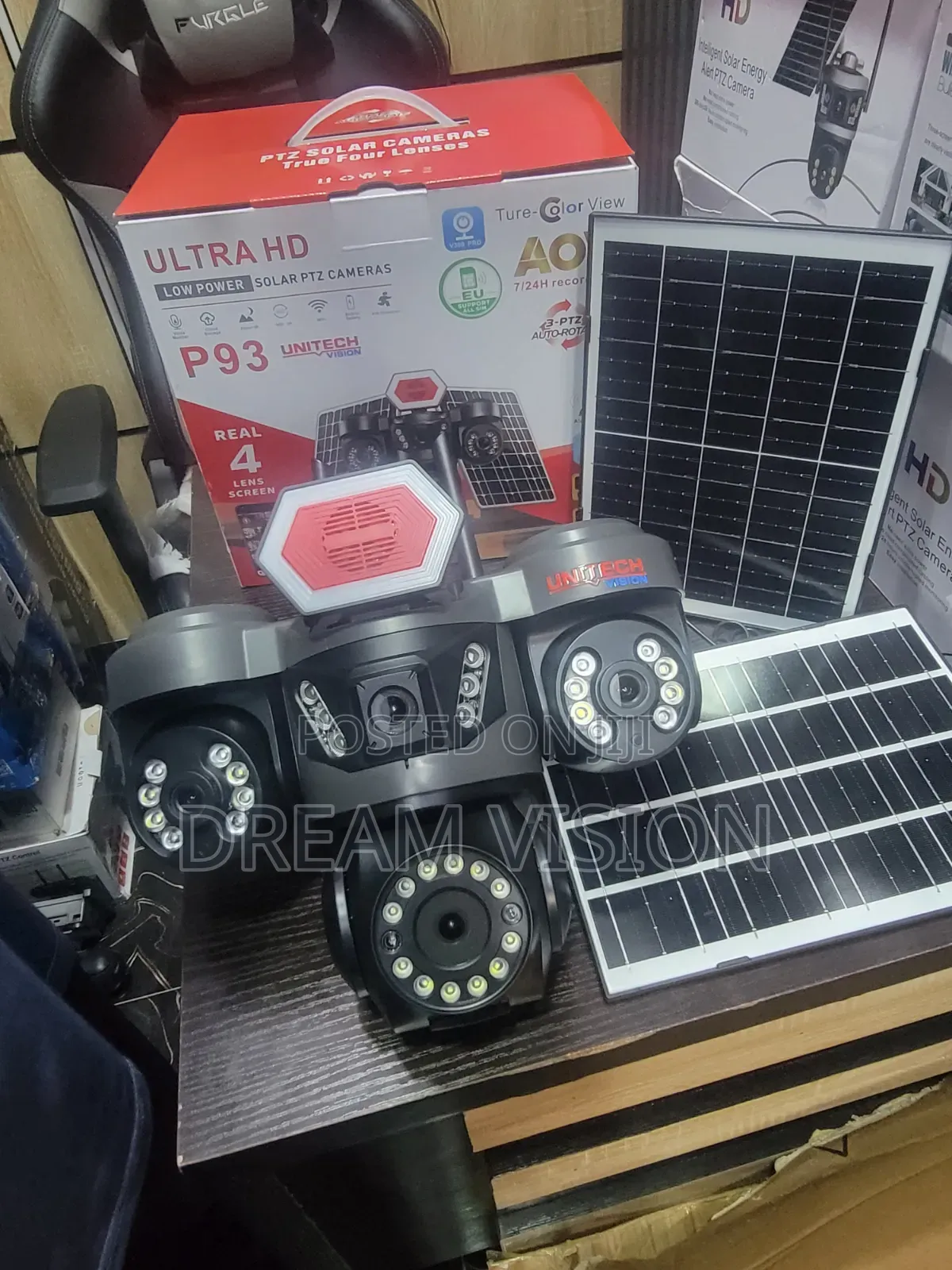 4 Lens Camera With Double Panel