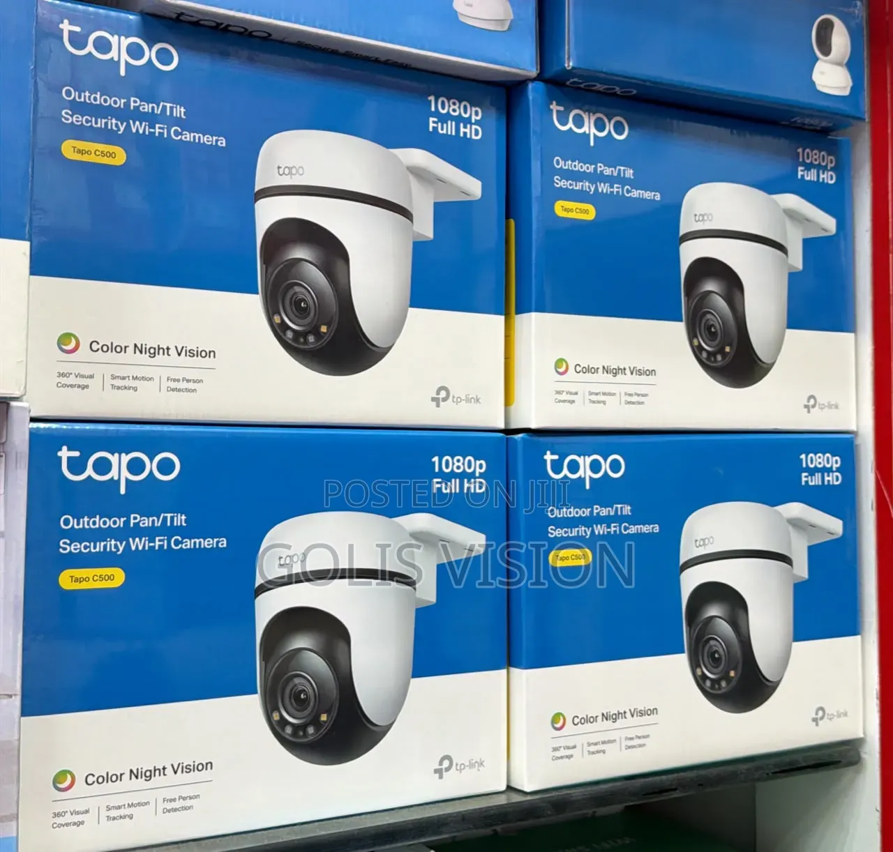 TP-Link Tapo C500 Outdoor Pan/Tilt Security Wi-Fi Camera.