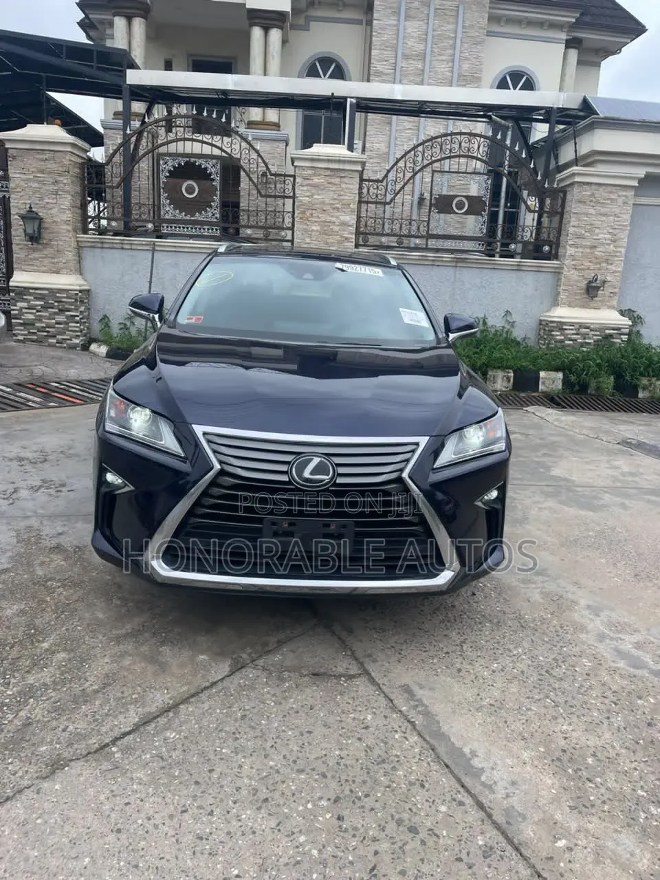 Lexus RX 2018 Blue