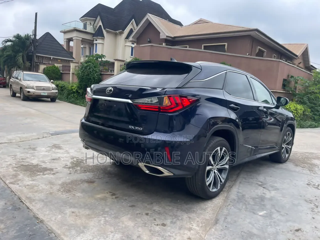 Lexus RX 2018 Blue