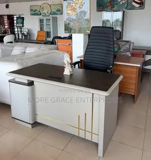 Office Desk and Chair 1.4 Meter