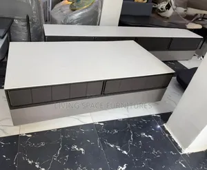 Marble Coffee Table With TV Stand