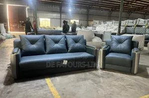 7 Seater Leather Sofa