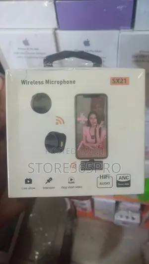 Noise Cancellation Wireless Microphone for Content Creation