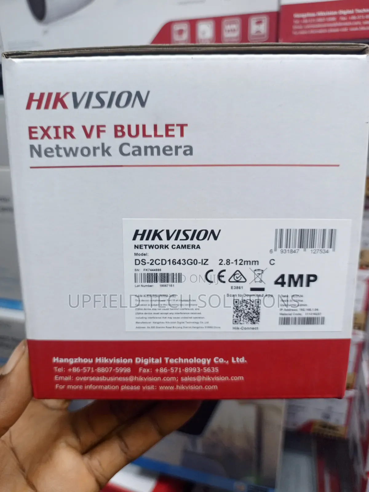 Hikvision 4MP Varifocal IP Camera