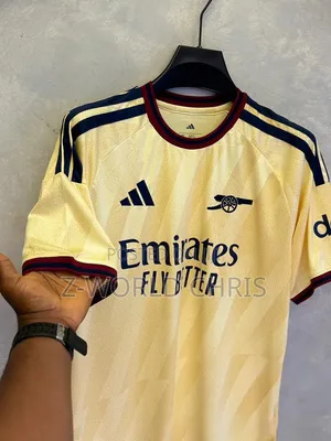 Arsenal Official 26/27 Away Yellow Jersey
