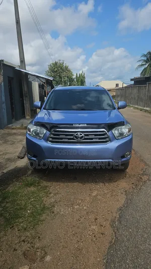 Toyota Highlander 2008 Blue