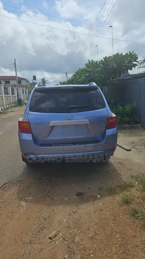 Toyota Highlander 2008 Blue