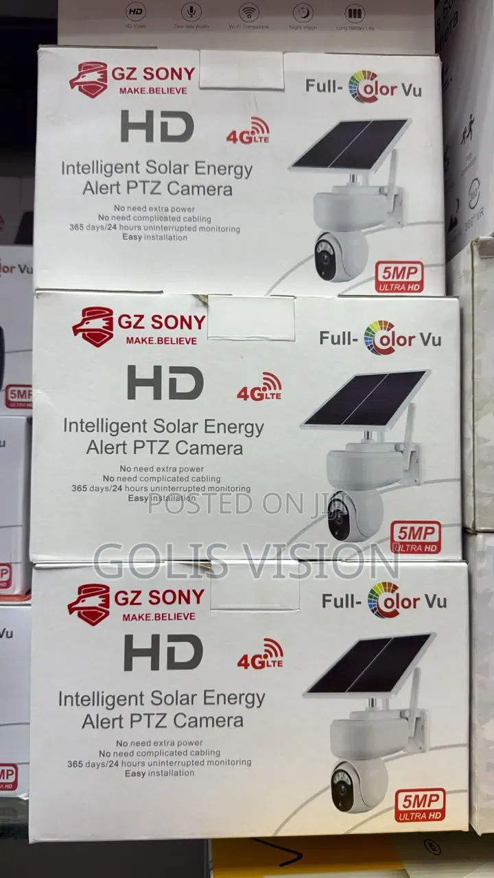 Ubox S75 Single Lens Solar 4G Camera