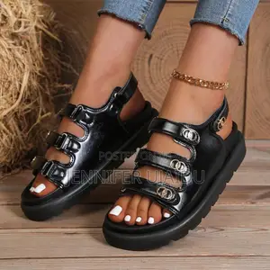 Channel Sandals