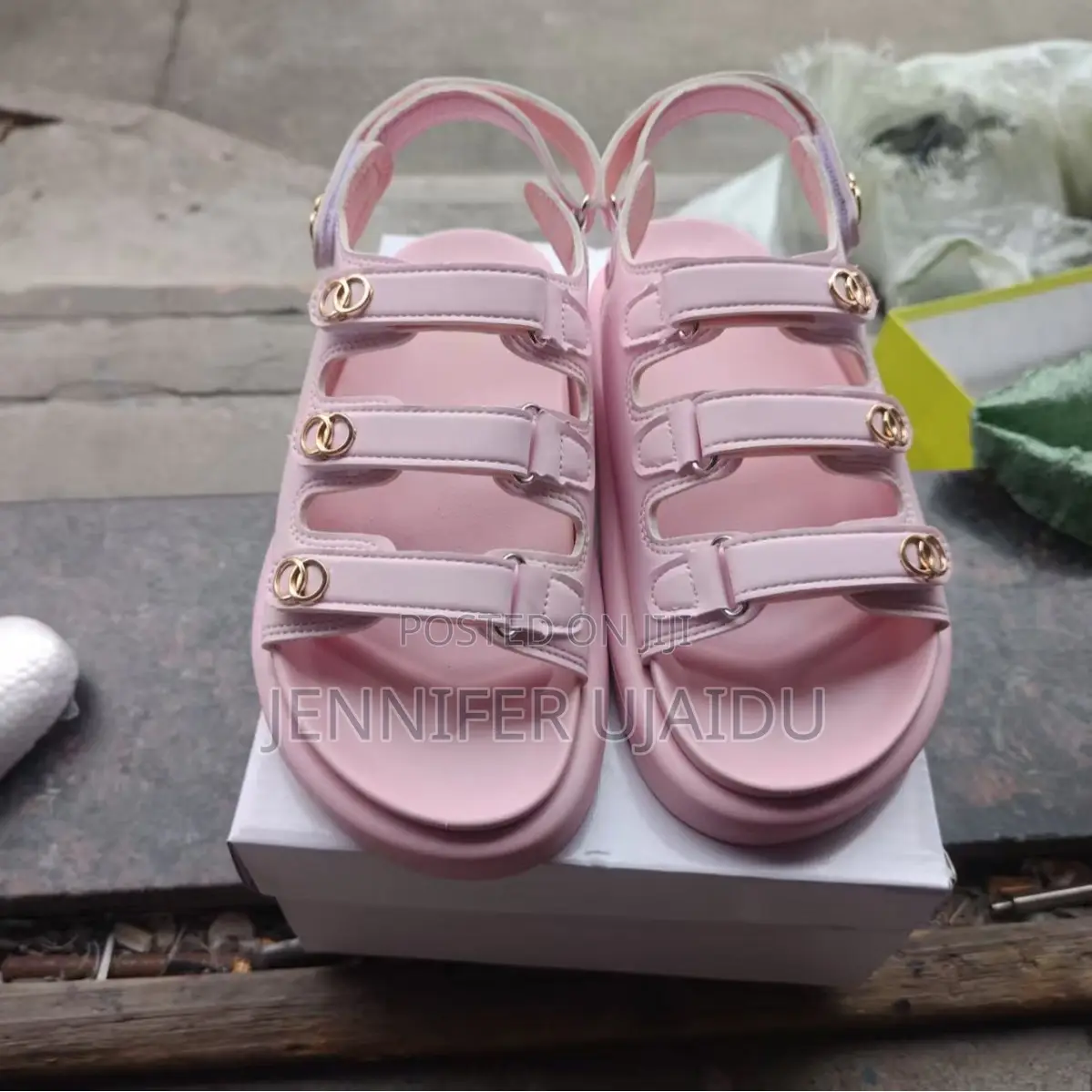 Channel Sandals