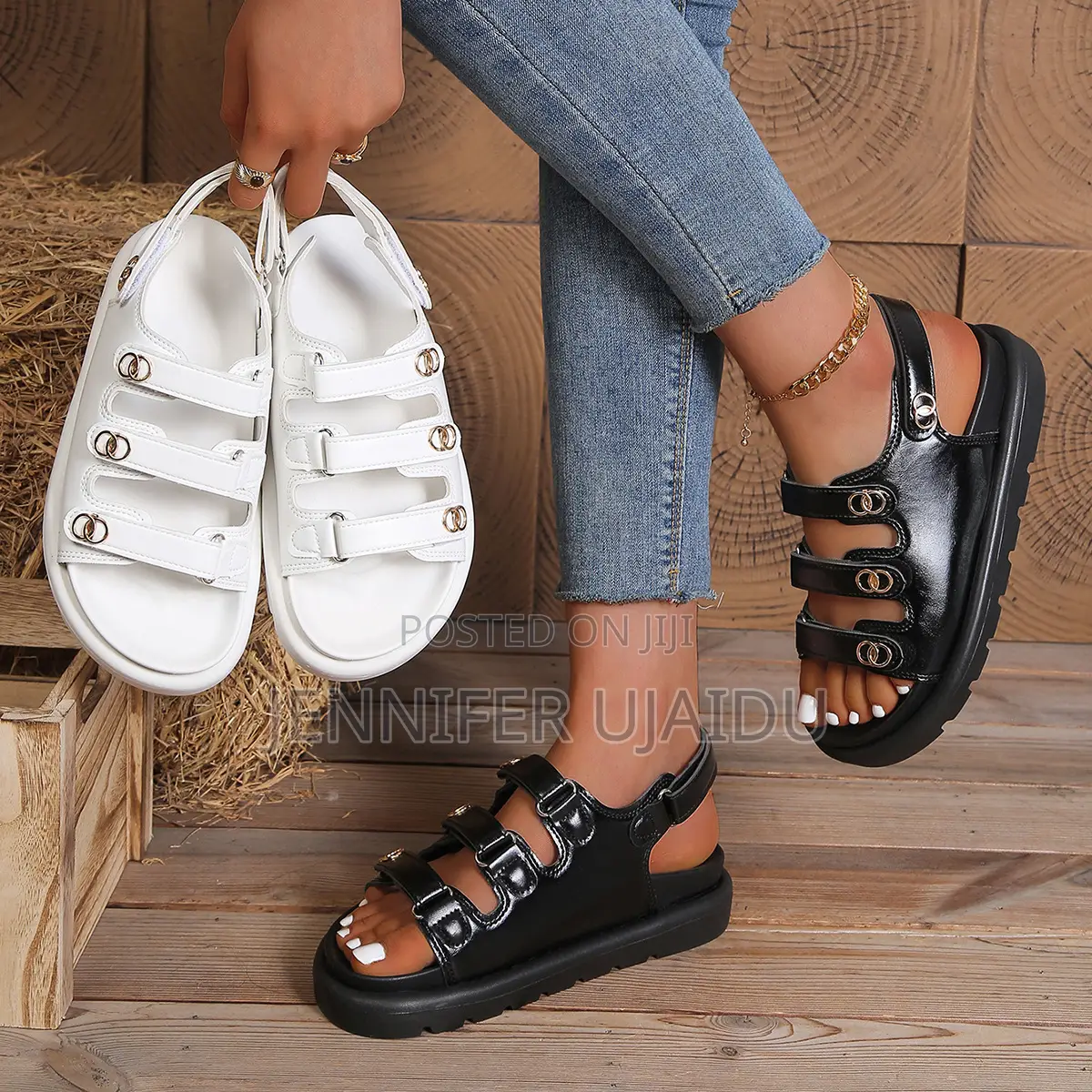Channel Sandals