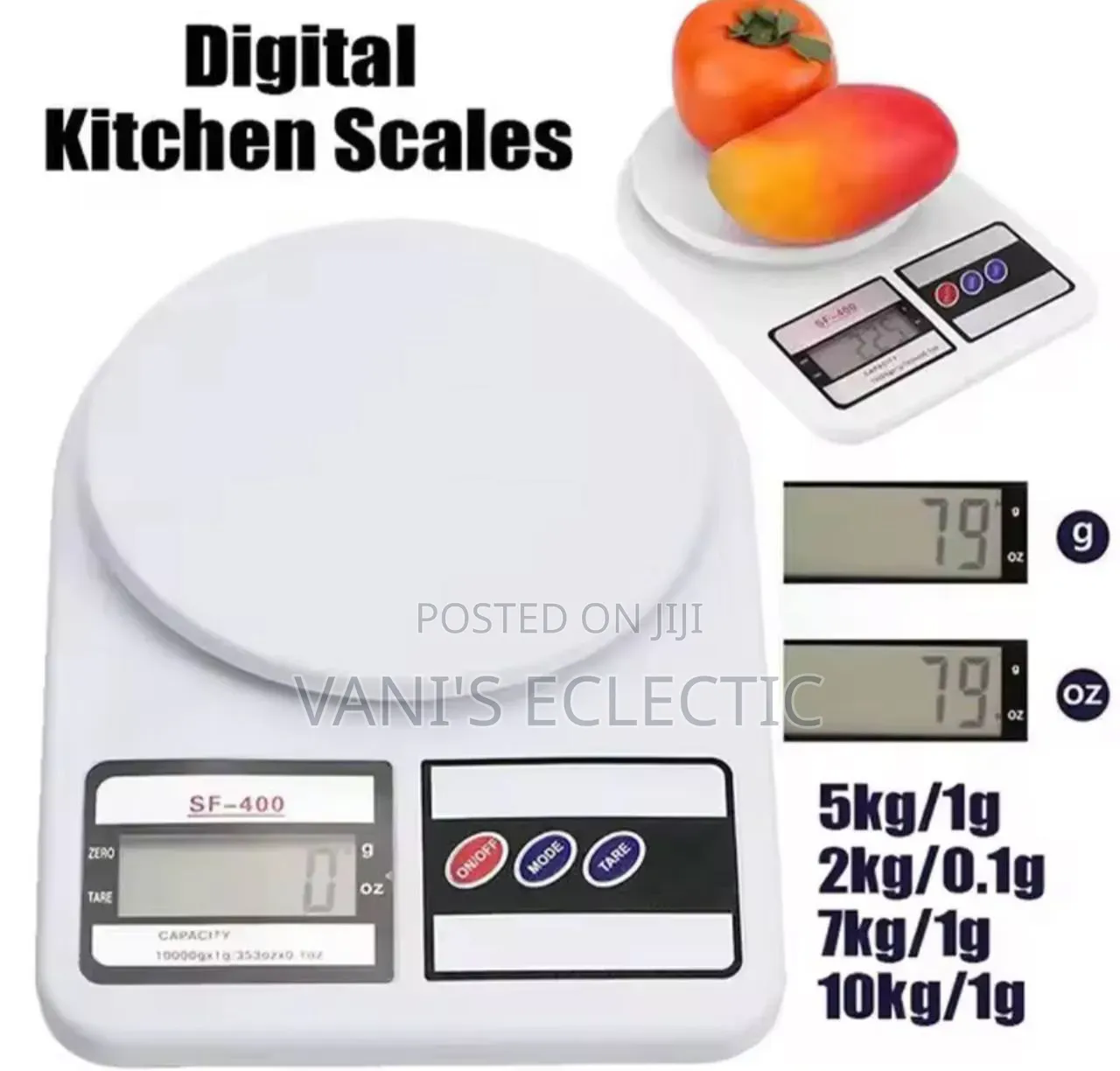 Electronic Kitchen Scale –Digital Weighing Scale