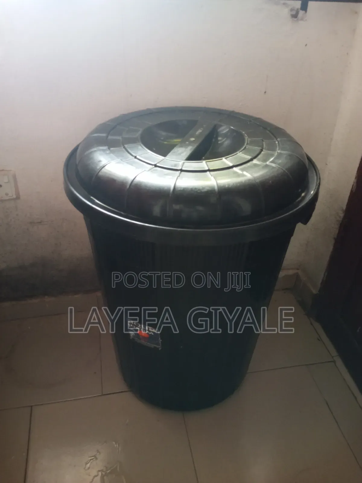 Fairly Used 100litres Black Plastic Drum