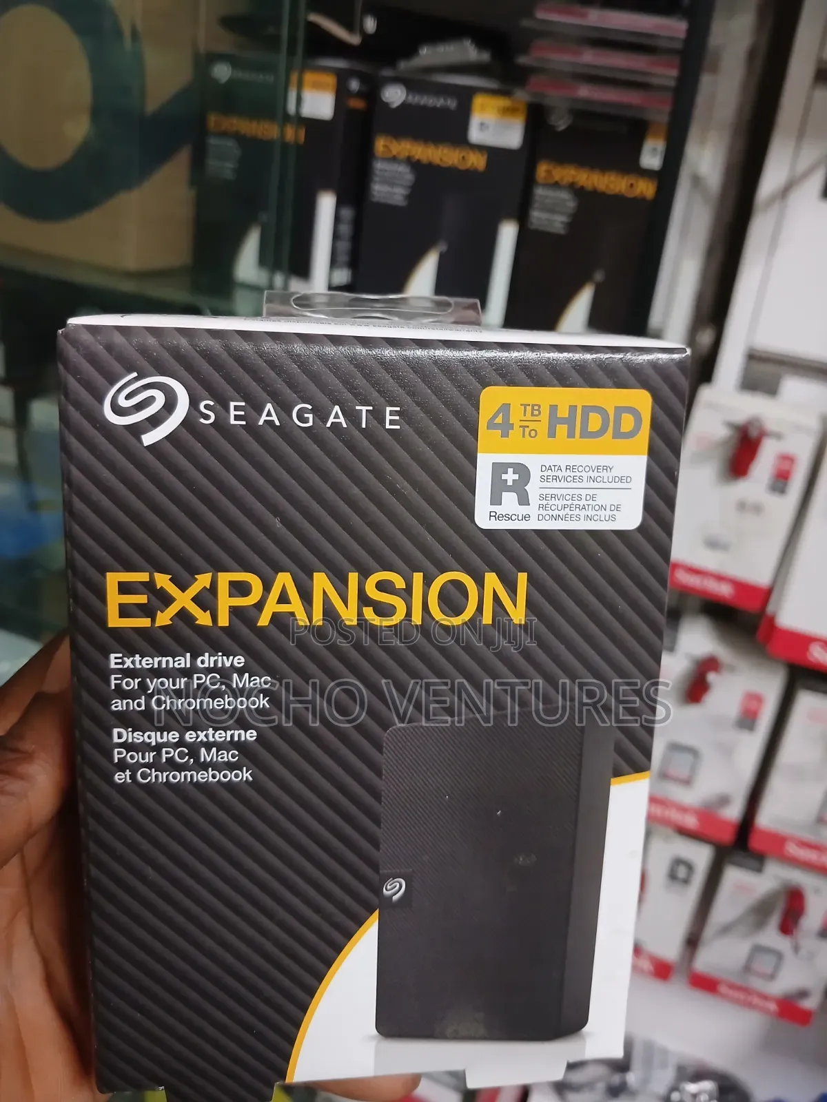 Seagate 4Tb Expansion Portable External Hard Drive