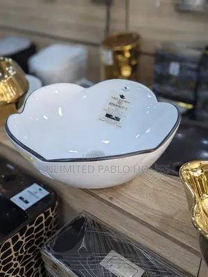 Countertop Wash Hand Basin- Quality Ceramic,White