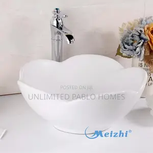 Countertop Wash Hand Basin- Quality Ceramic,White