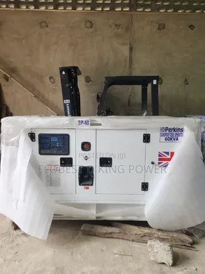Brand New Perkins Diesel Soundproof Generator 60KVA 5 Years Warranty