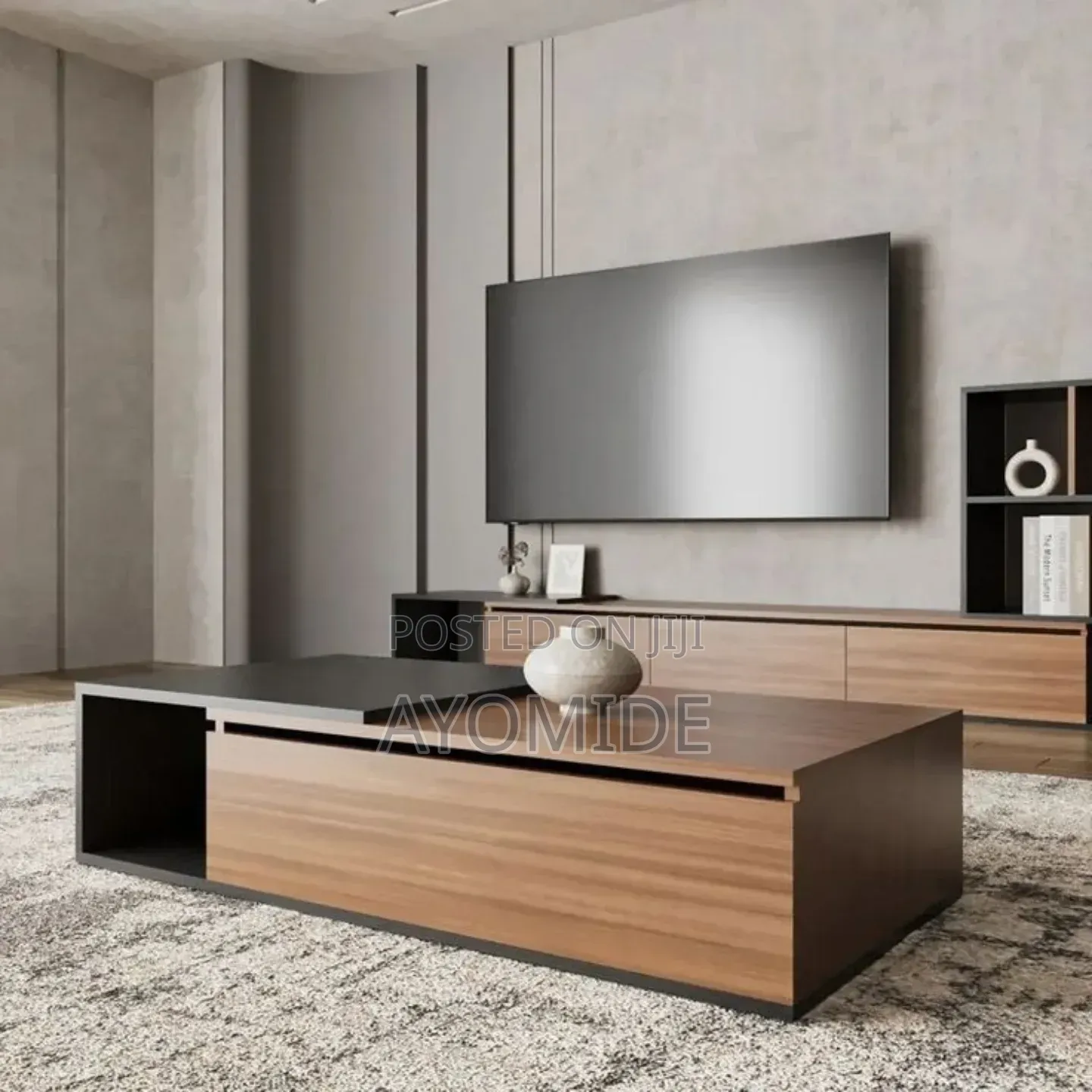Modern Solid Wood Center Table