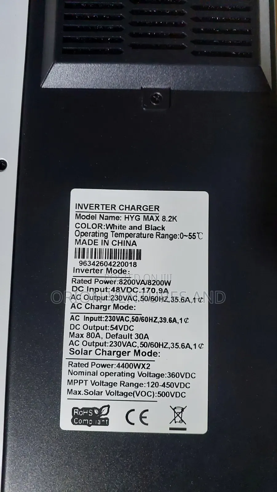 8.2KW Hybrid Inverter