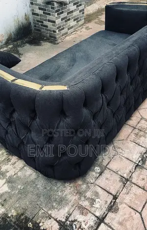 Black and Gold Color Sofa Chair for Sale at an Affordable Price