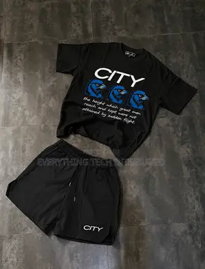 City Designer Quality Shirt With Short Pant