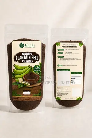 Unripe Plantain Peel Powder
