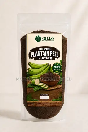 Unripe Plantain Peel Powder