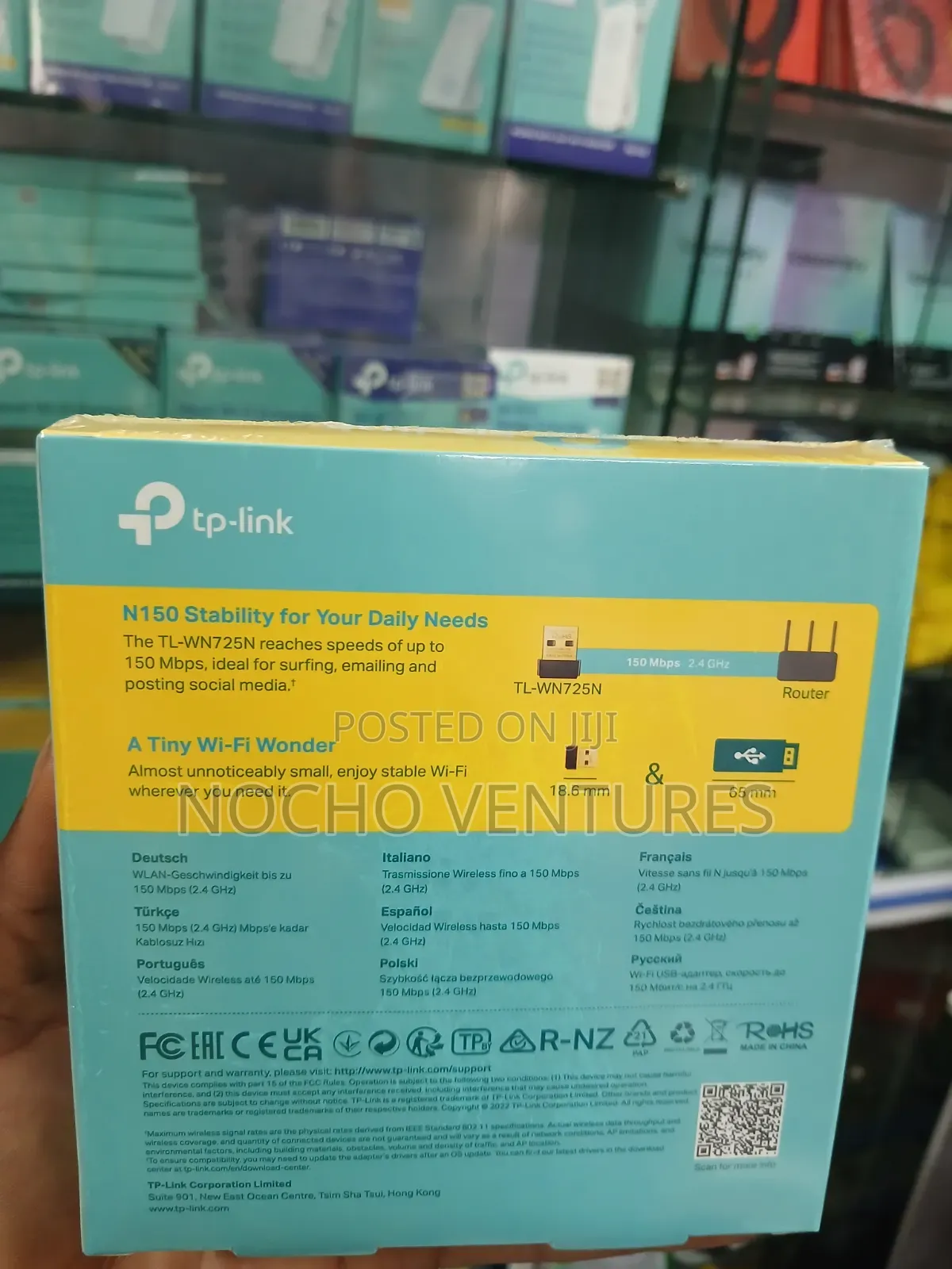 TP-Link TL-WN725n 150 MBPS Wireless Nano USB Adapter