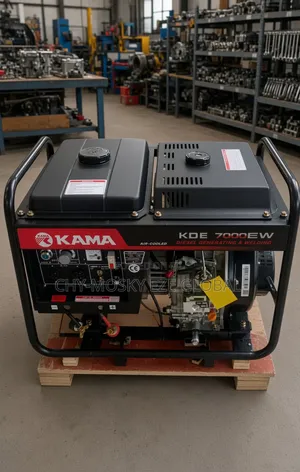Kama Diesel Start and Weld Machine (Kde7000ew)