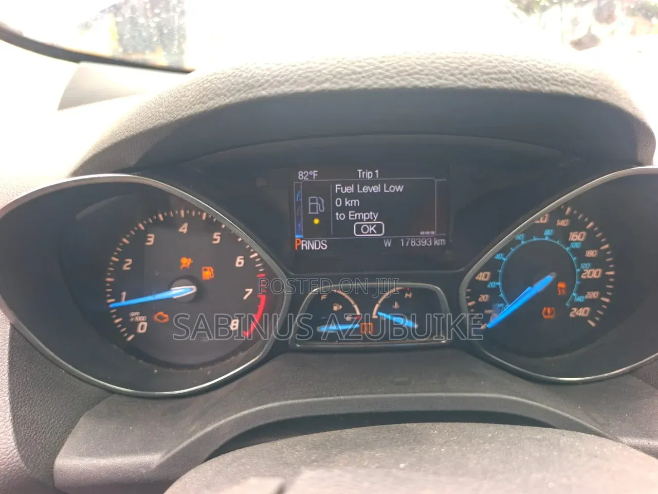 Ford Escape 2012 Blue