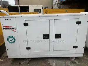 15kva Soundproof Mikano Generator (Used) Contempa Hour Count 1350