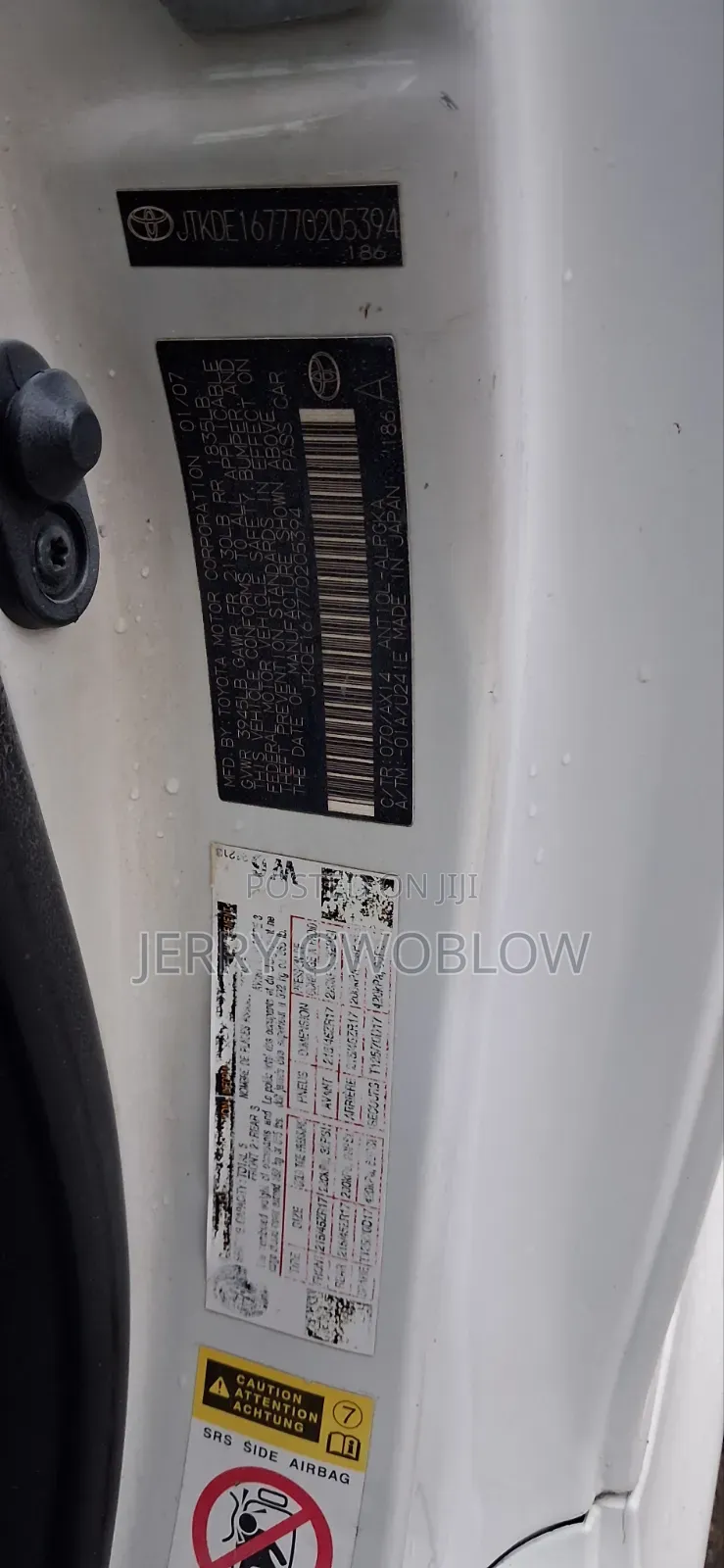 Scion tC Base 2007 White