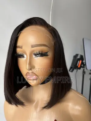 10 Inches Bob Wig | 5x5 HD Closure | ₦65,000