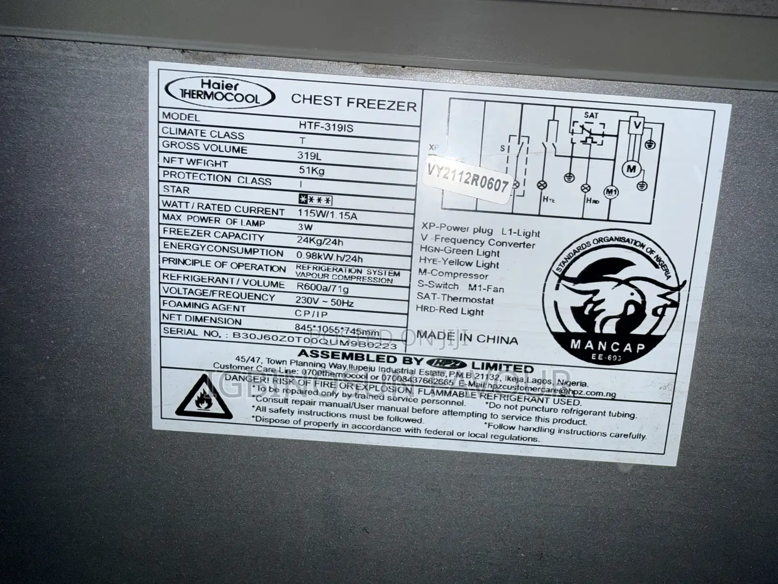 Used Chest Freezer