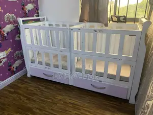 2 in 1 Twin Baby Cot