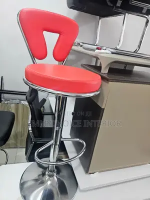 Adjustable Bar Stool With Backrest
