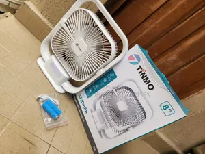 TINMO T52 Portable Rechargeable Fan With LED Night Light