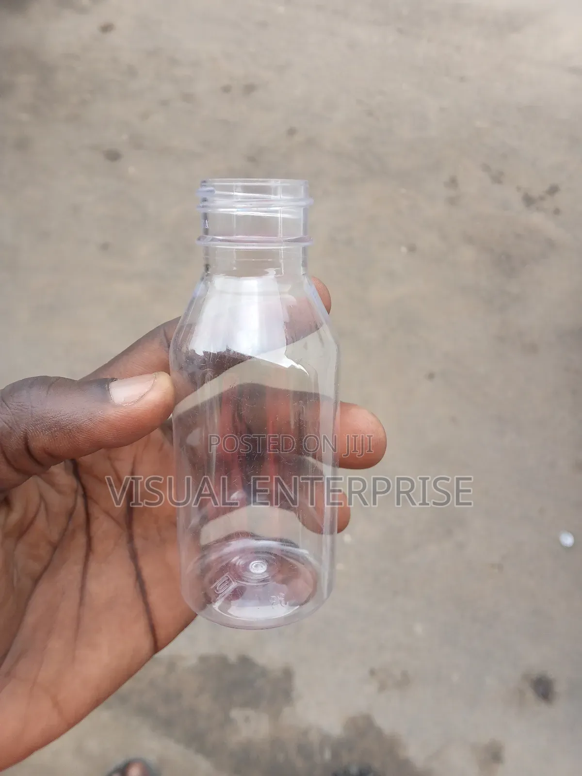 Perfume Plastic Bottle 100ml Short. 100 Pieces