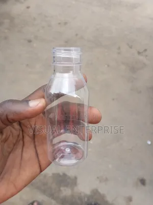 Perfume Plastic Bottle 100ml Short. 100 Pieces