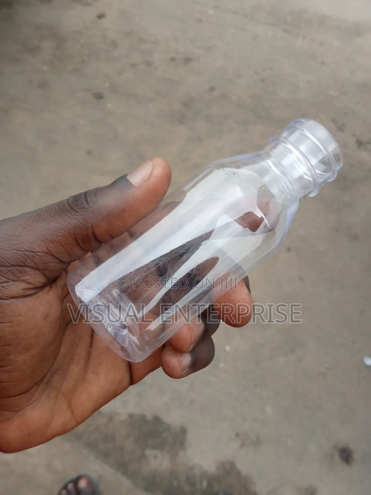 Perfume Plastic Bottle 100ml Short. 100 Pieces
