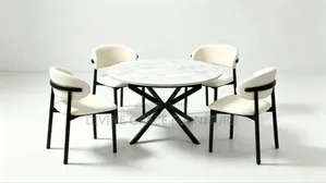 Adjustable Wooden Dining Table Set