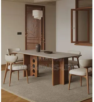 Luxury 6 Seater Marble Dinning Set