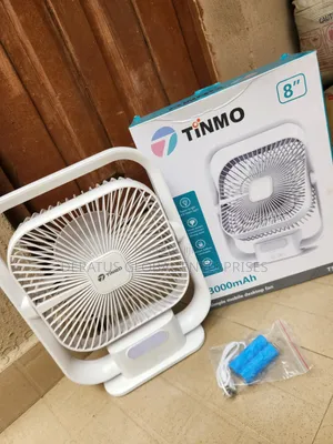 Tinmo T52 8" Rechargeable Fan _ Perfect for Home Office