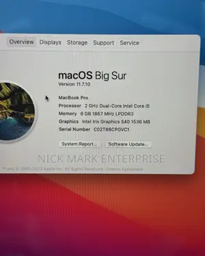 Laptop Apple MacBook 2016 8GB Intel Core i5 SSD 256GB