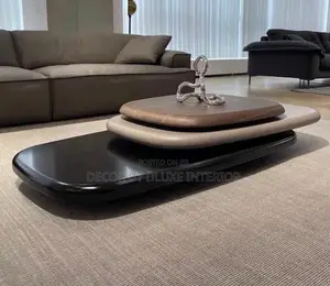 Modern Luxury Rotating High End, Special-Shaped Coffee Table