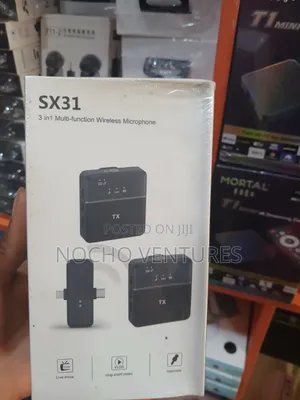 SX31 3 in 1 Multifunction Wireless Microphone