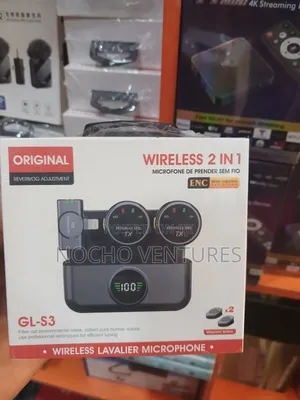 Wireless 2 in 1 GL-S3 Noise Reduction Microphone